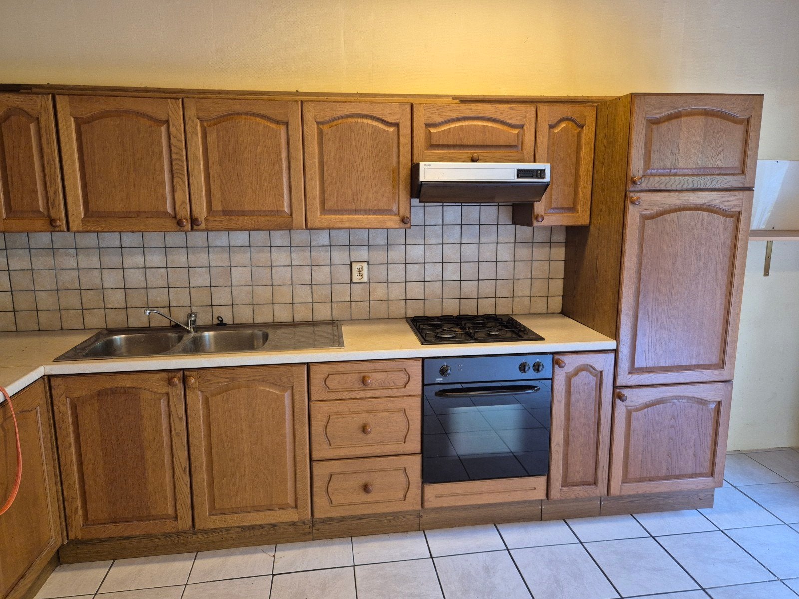 Cuisine équipée en bois 3m60, Maison & Meubles, Enlèvement, Bois