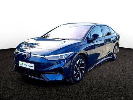 Volkswagen ID.7 86 kWh Pro S Business Sport, Auto's, Automaat, Blauw, https://public.car-pass.be/vhr/195fbe1d-6dae-47f5-8c87-b9e09579d1cb