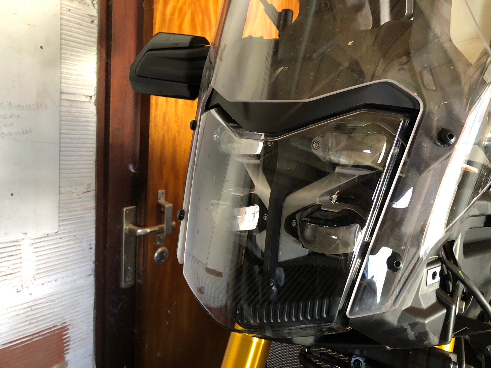 Yamaha tenere 700 2025 koplamp, Ophalen