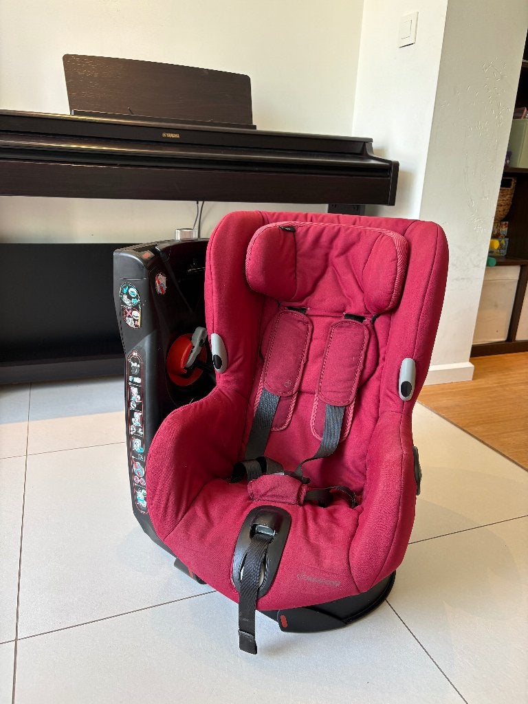 Maxi Cosi draaibare autostoel, Ophalen, Autogordel, Verstelbare rugleuning, Zo goed als nieuw