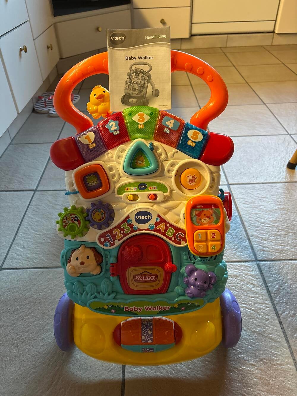 V tech babywalker, Kinderen en Baby's, Ophalen, Zo goed als nieuw