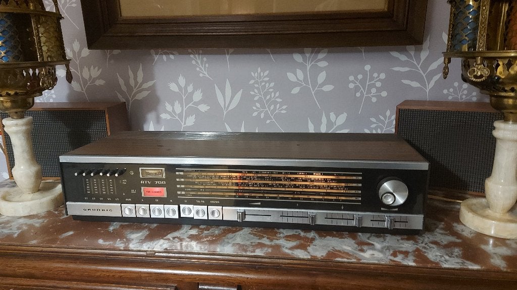 Radio versterker Grundig STV700 met Heco luidsprekers, Audio, Tv en Foto, Stereoketens, Ophalen