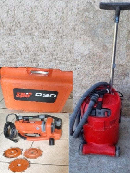 Rainureuse SPIT D 90 DE 2023 + Aspirateur, Enlèvement, Comme neuf, Autres types, Autres marques