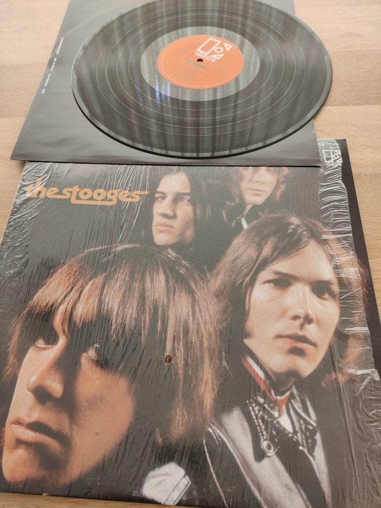 The stooges (iggy pop), 2lp elektra 8122732371, perf staat, Reissue, Ophalen of Verzenden, LP
