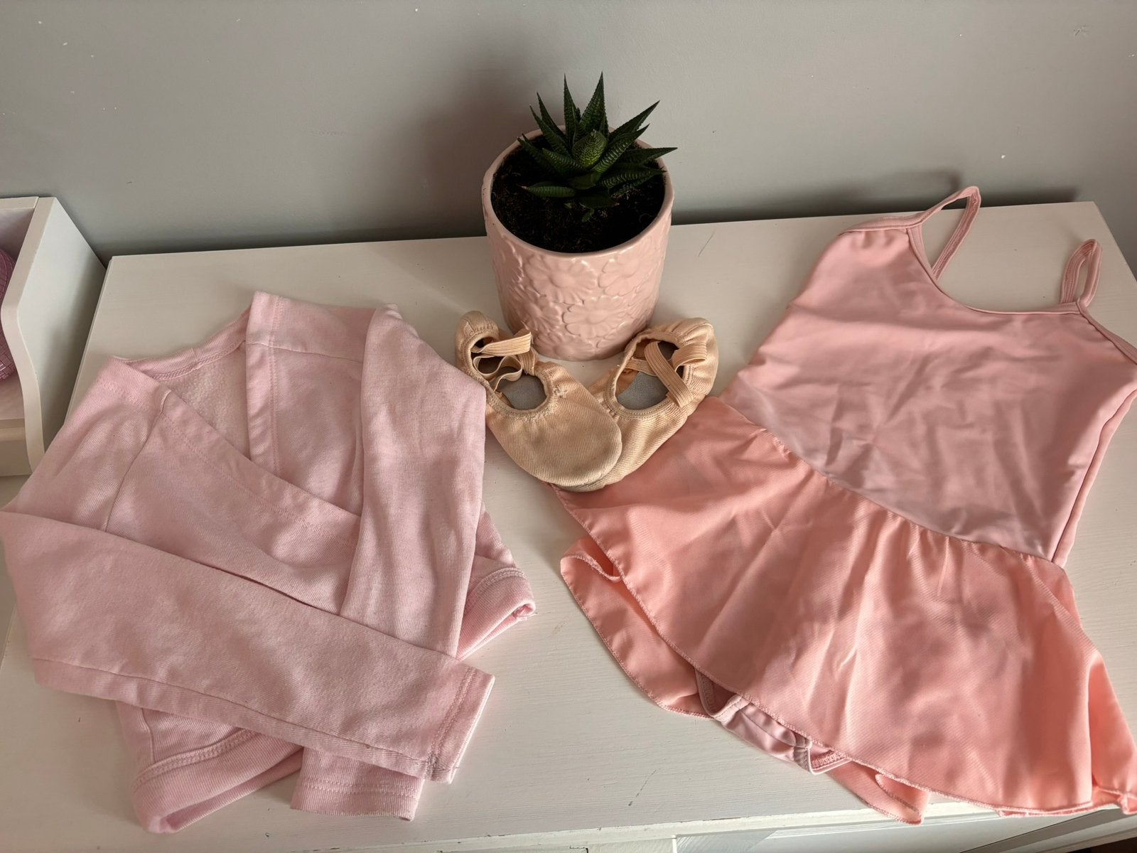 Balletkledij 6 jaar, Ophalen