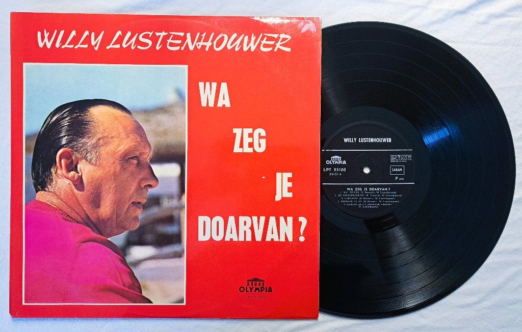 Willy Lustenhouwer - Lot Lp's (vinyl), Cd's en Dvd's, Vinyl | Nederlandstalig, Ophalen of Verzenden, Gebruikt, 12 inch, LP