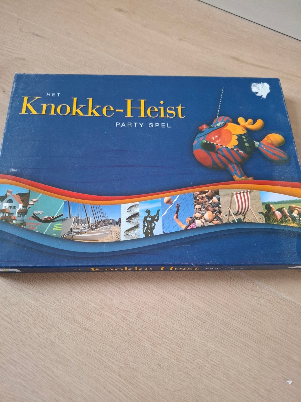 knokke heist party spel, Hobby en Vrije tijd, Drie of vier spelers, Ophalen of Verzenden, Zo goed als nieuw