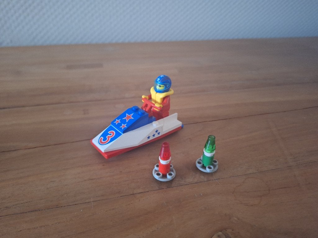 lego town jetski 6517, Kinderen en Baby's, Lego, Inclusief instructies, Ophalen of Verzenden, Complete set