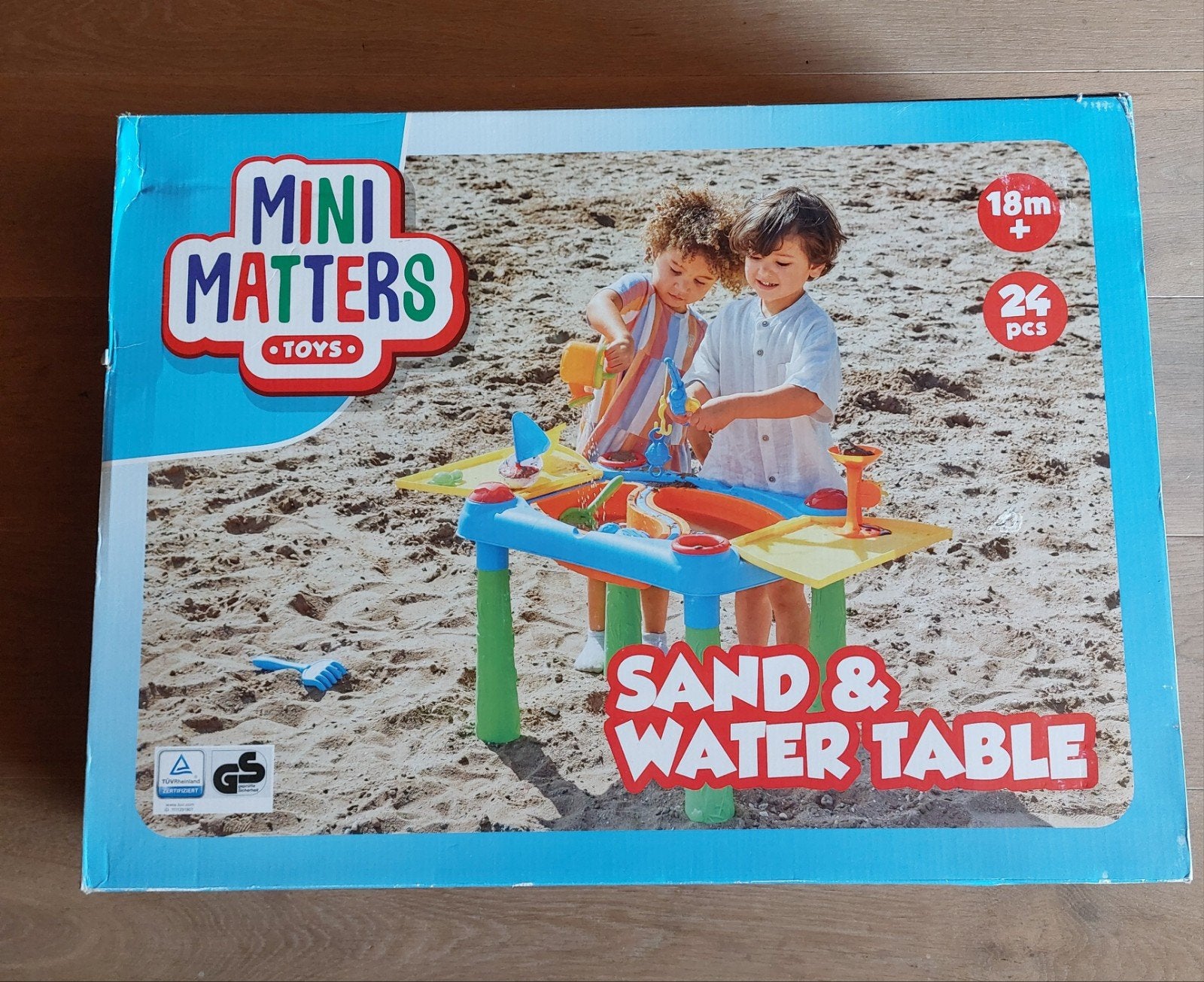 zand-en watertafel, Ophalen, Zo goed als nieuw