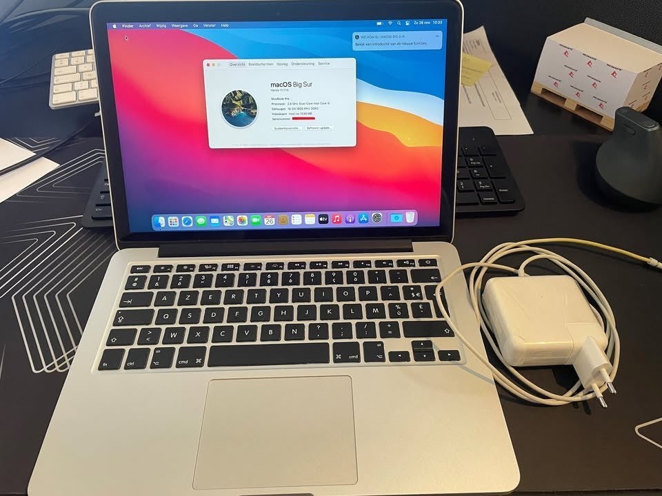 MacBook Pro Intel 13", Computers en Software, Apple Macbooks, Gebruikt, MacBook, 13 inch, 2 tot 3 Ghz, 512 GB, 16 GB, Azerty, Ophalen