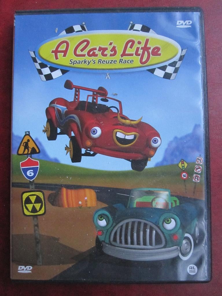 A Car's Life - Sparky's reuze Race, Tekenfilm, Ophalen of Verzenden, Zo goed als nieuw, Alle leeftijden