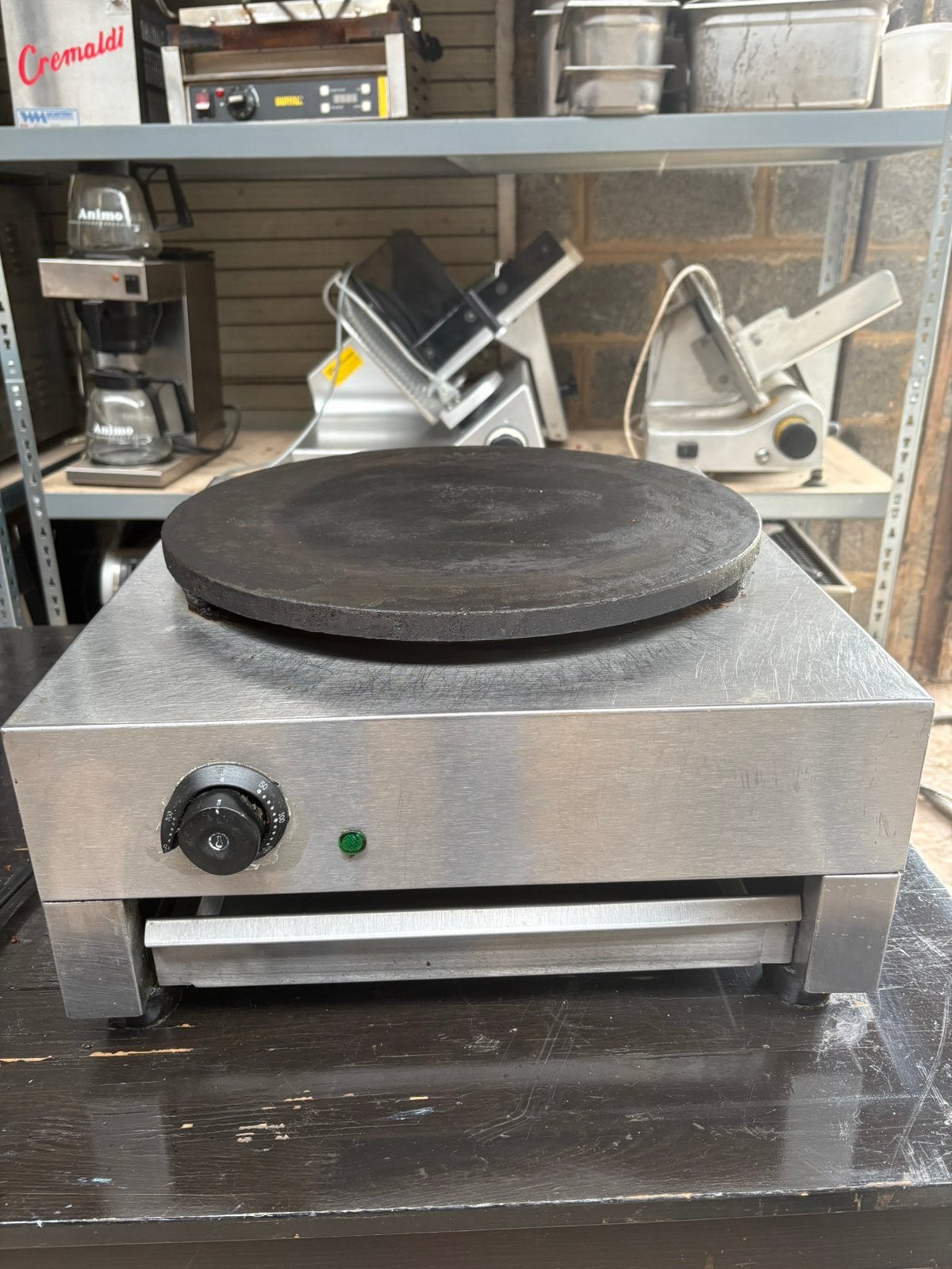 CRÊPIÈRE PROFESSIONNELLE CATERCHEF DE-1 – 1 PLAQUE, Zakelijke goederen, Ophalen