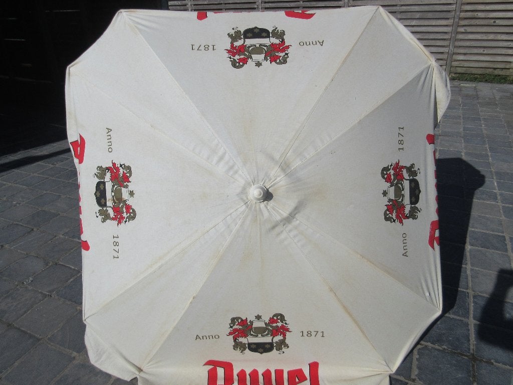 Duvel parasol paraplu Moortgat  (4), Verzamelen, Ophalen, Gebruikt, Overige typen, Duvel