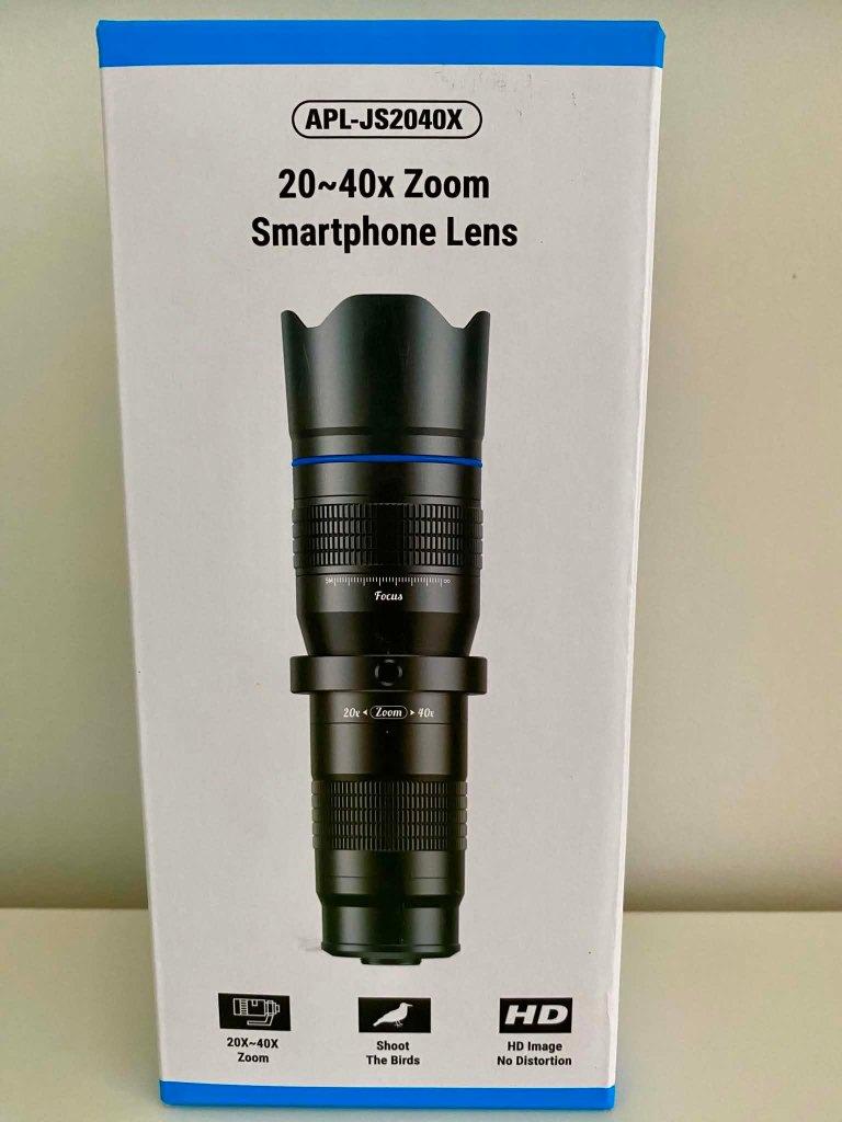 Apexel Hd 20-40X Telefoon Camera Lens + statief, Ophalen, Nieuw, Overige Merken