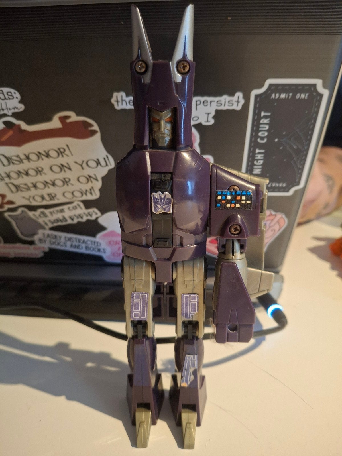 Transformers G1 Cyclonus 1986 Vintage Actiefiguur, Verzamelen, G1, Ophalen of Verzenden, Gebruikt, Decepticons