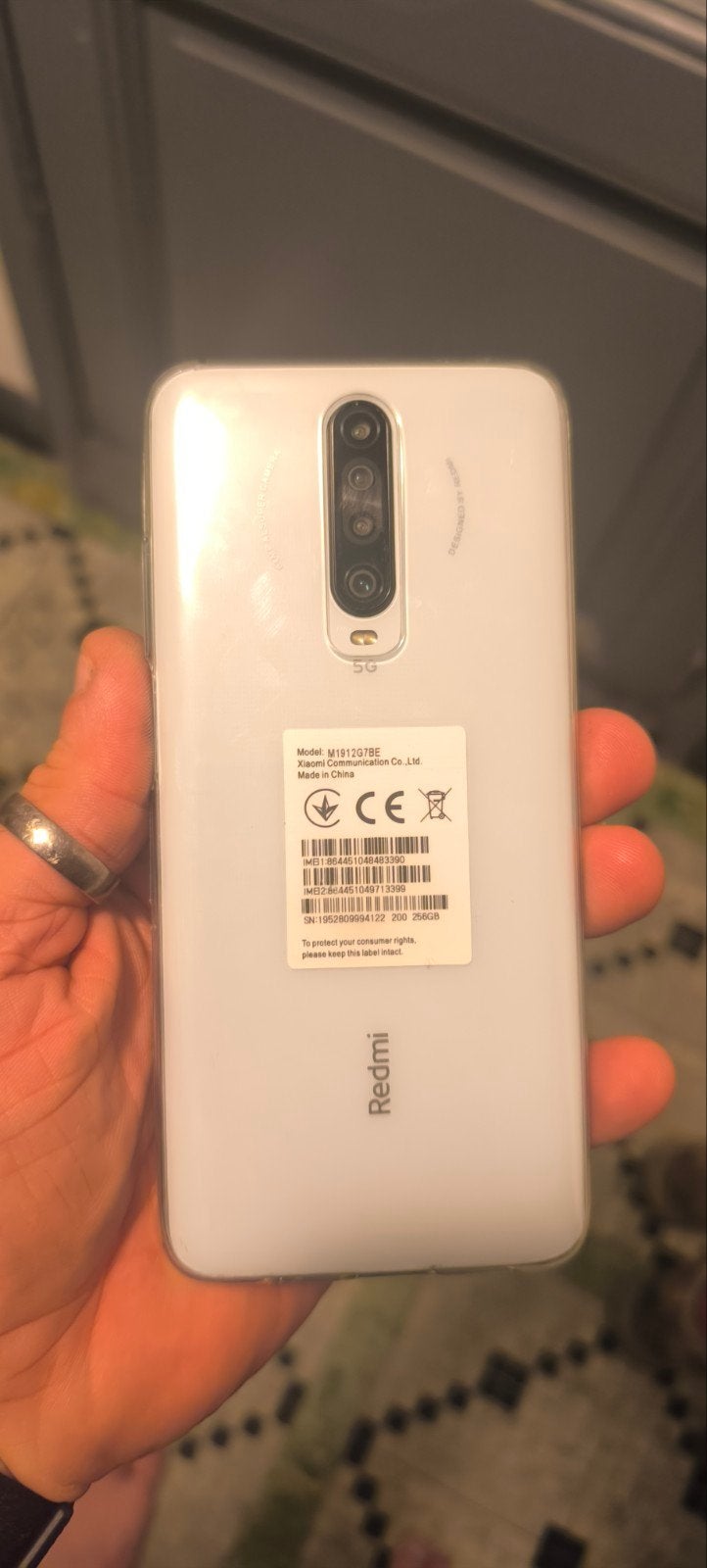 xiaomi redmi k30 256gb 8gb de RAM, Telecommunicatie, Ophalen of Verzenden, Klassiek of Candybar, Zonder simlock, Niet werkend