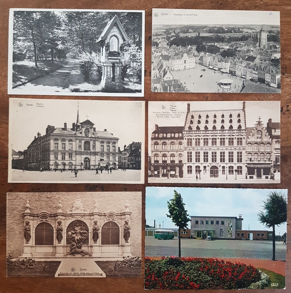 Ieper Ypres ( 1 euro/ postkaart ), Verzamelen, Ophalen of Verzenden, West-Vlaanderen
