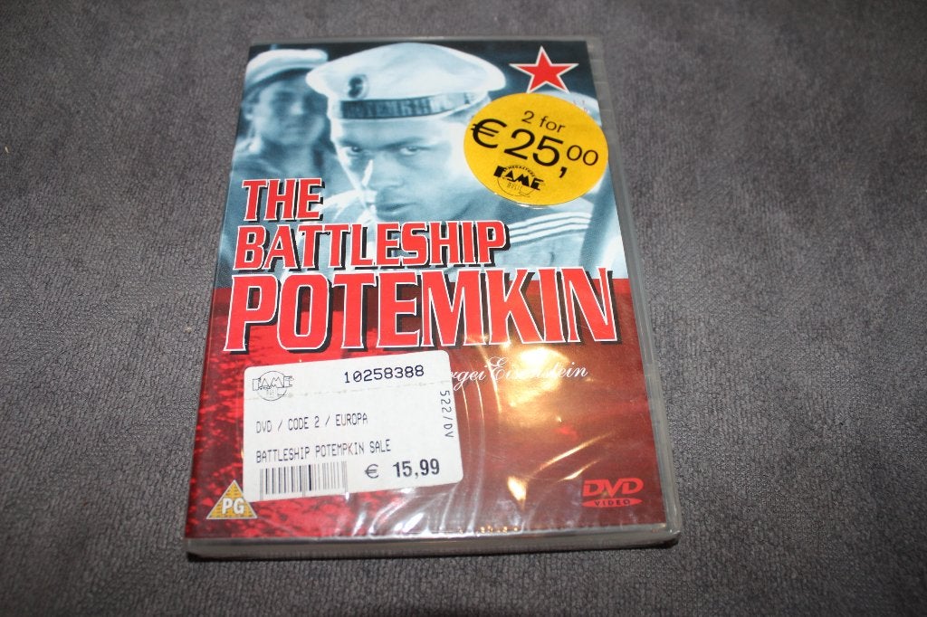 DVD Battleship Potemkin, Cd's en Dvd's, Dvd's | Klassiekers, Import, Engels, Ophalen of Verzenden, Vanaf 6 jaar