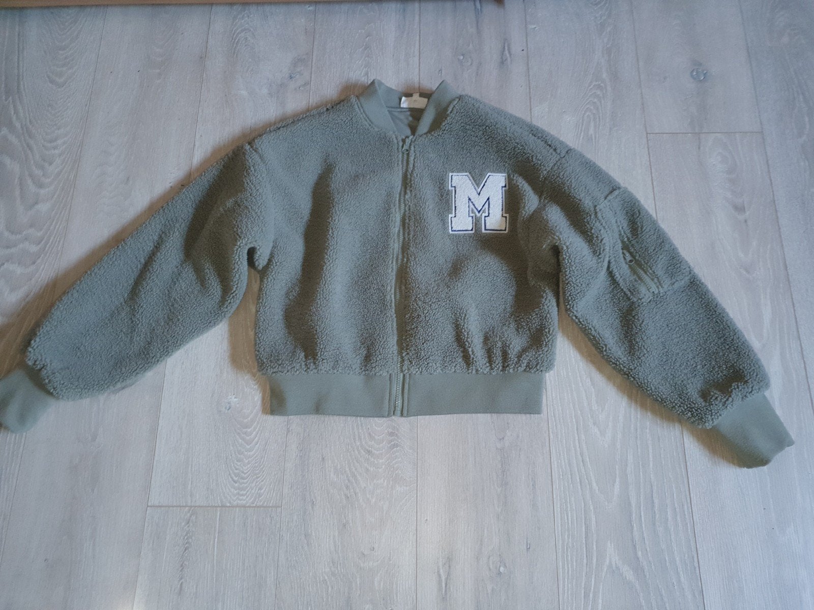 groene jas Milo maat M, Kinderen en Baby's, Kinderkleding | Maat 152, Meisje, Camille JBC, Ophalen of Verzenden, Zo goed als nieuw