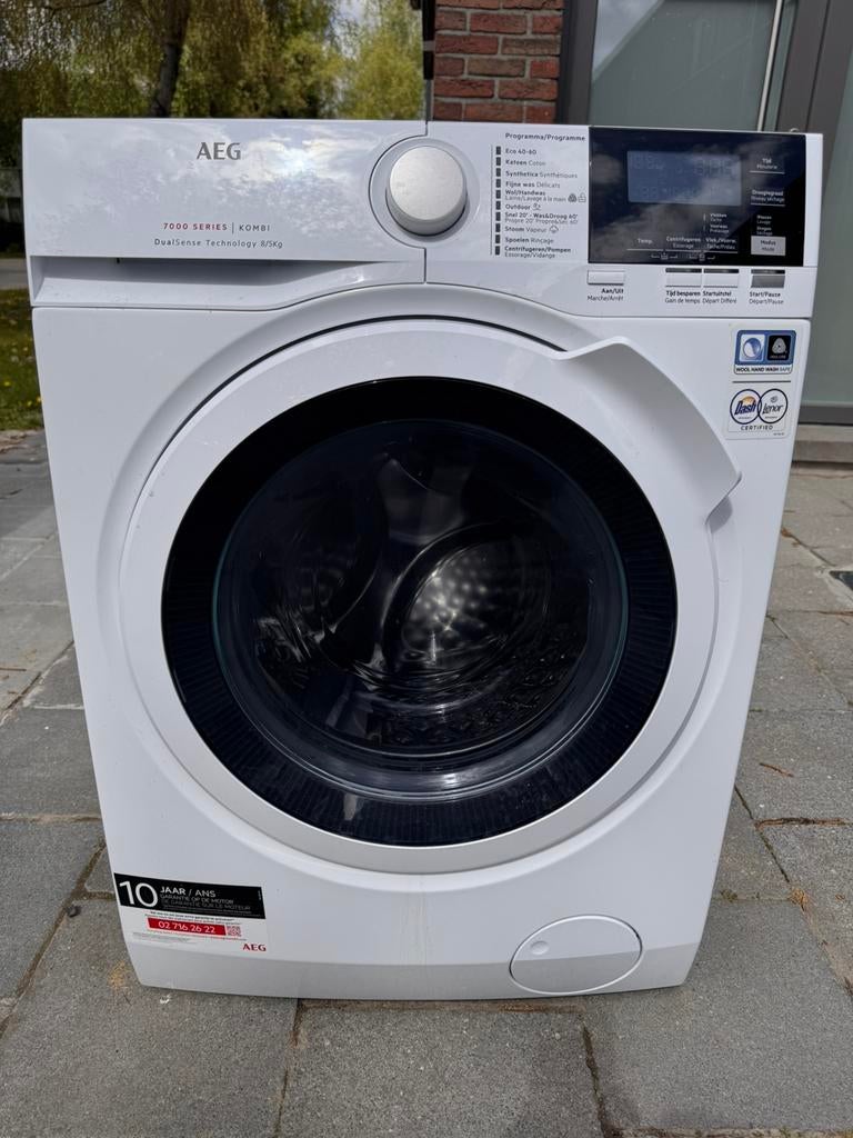 Wasmachine AEG 8kg, Ophalen, Zo goed als nieuw