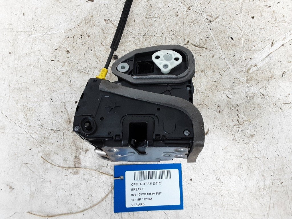 SERRURE DE PORTE ARRIÈRE DROITE Opel Astra K Sports Tourer, Autos : Pièces & Accessoires, Utilisé, Arrière, Opel