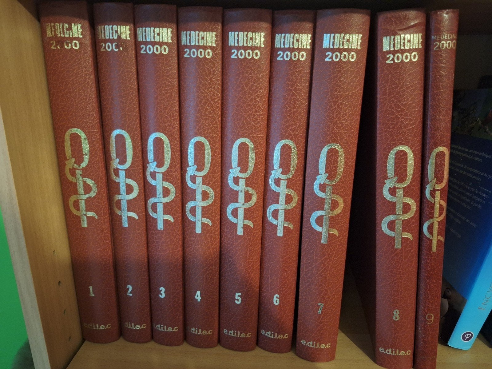 Médecin 2000 : collection de 9 livres, Livres, Série complète, Médecine, Comme neuf, Enlèvement