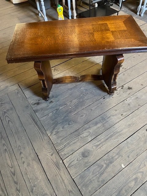 Table salon en bois, Maison & Meubles, 50 à 100 cm, Enlèvement, Utilisé, Rectangulaire