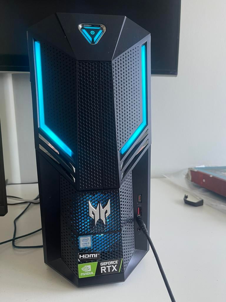 Gaming pc predator, Computers en Software, Desktop Pc's, Ophalen, Gebruikt, Gaming, SSD