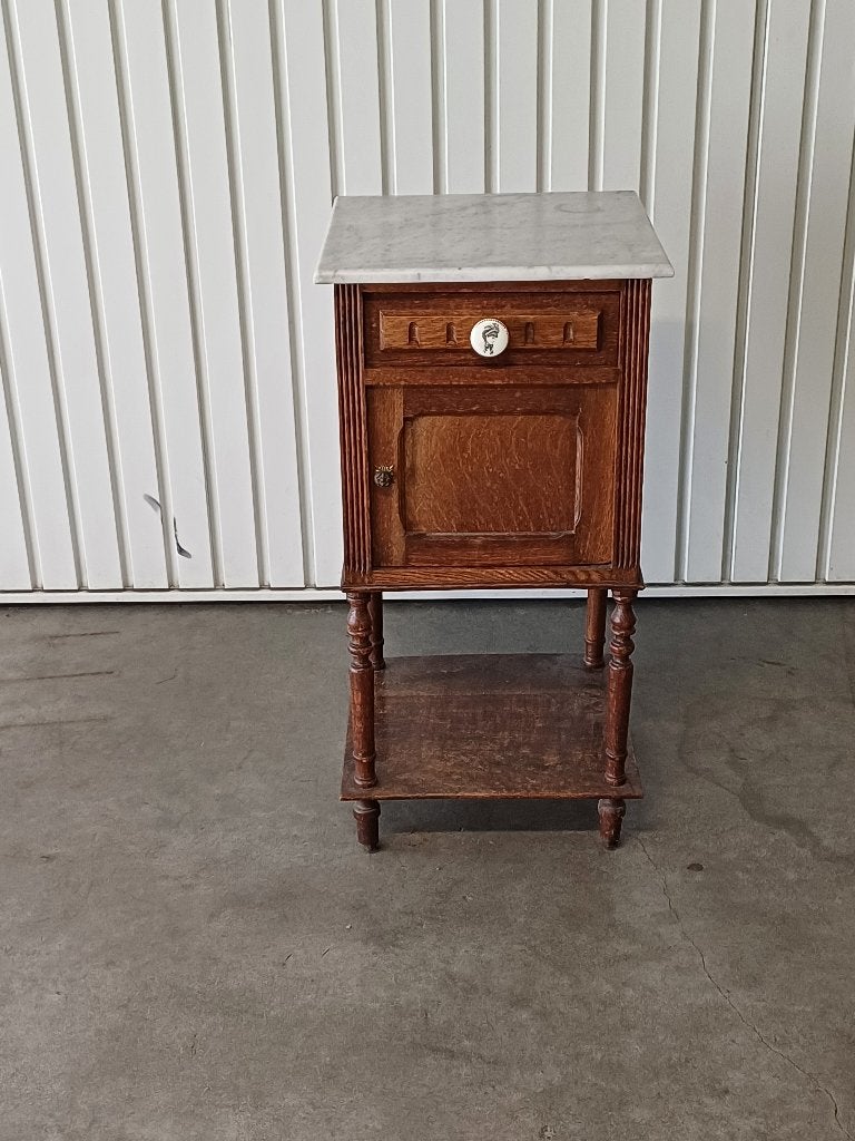 Nachtkastje, Huis en Inrichting, Slaapkamer | Nachtkastjes, Ophalen, Gebruikt, Minder dan 45 cm, 70 cm of meer