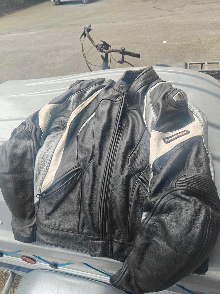 Motor pak vest en broek en botten nieuw staat, Motoren, Ophalen, Ixs, Richa, Bering ., Broek | leer, Heren