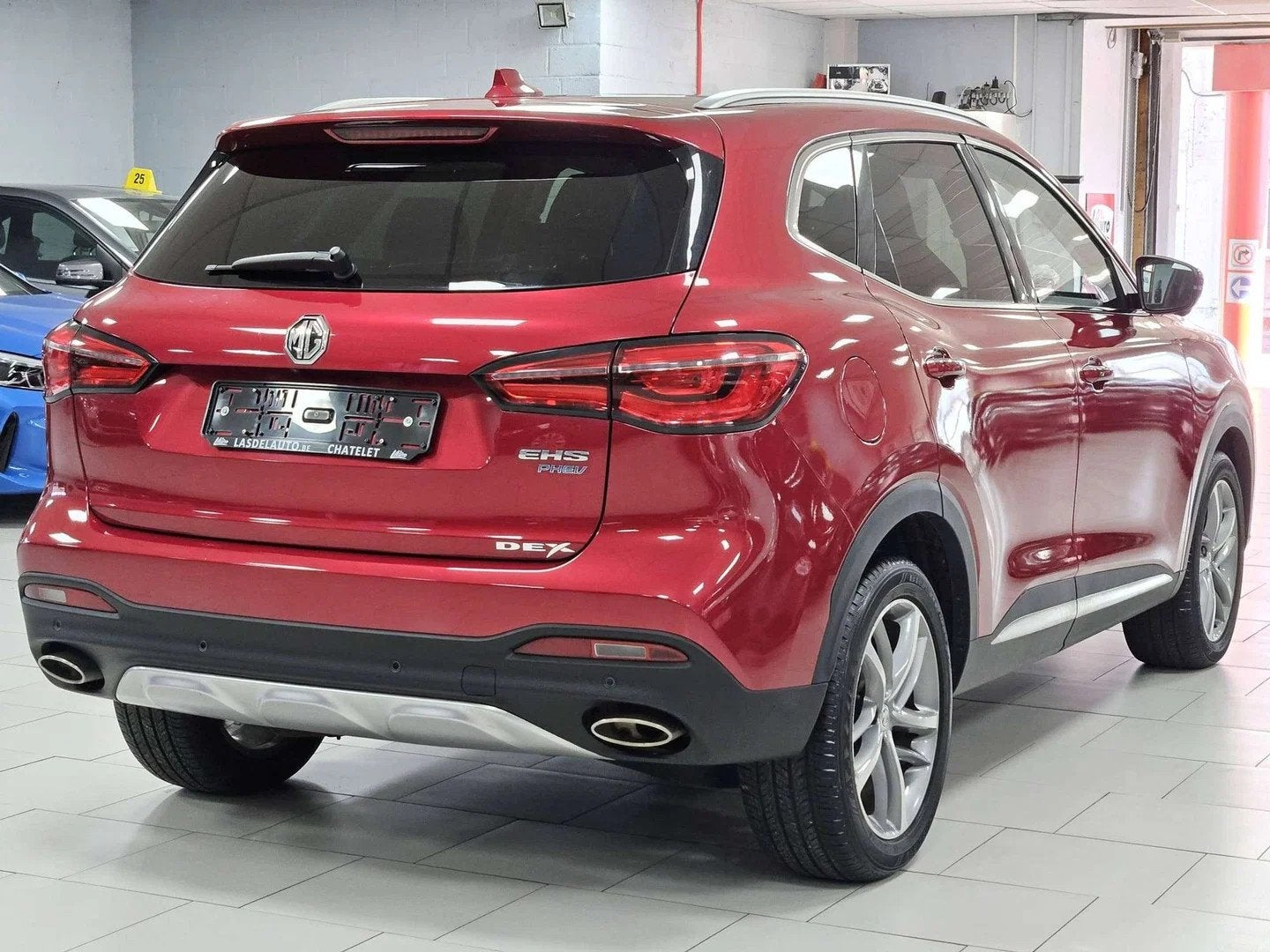 MG EHS PHEV 1.5 Turbo Luxury Hybrid Auto CAMERA360 Pano Ou, Autos, Achat, Euro 6, Entreprise, Noir