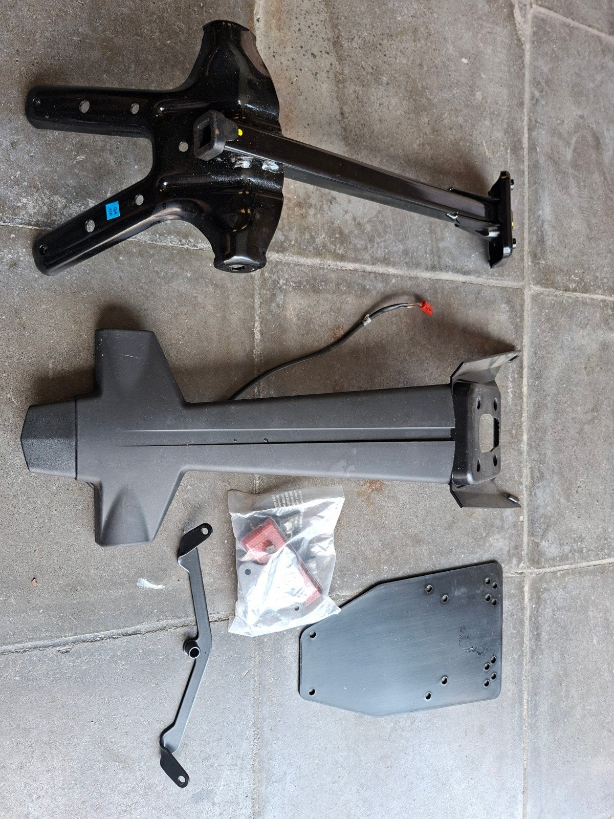 Originele kentekenplaathouder ktm duke 125cc 2017-2024, Motoren