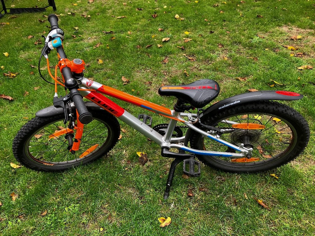 Kinderfiets/mountainbike, Fietsen en Brommers, Ophalen, Gebruikt, 16 tot 20 inch, Cube