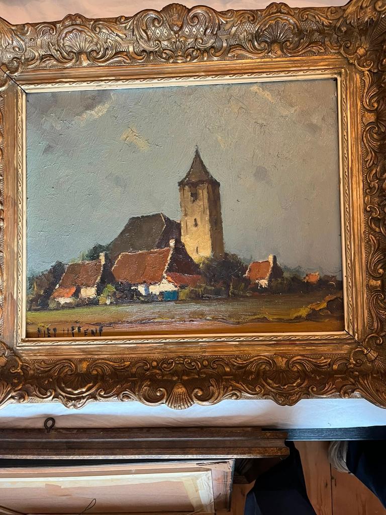 Schilderij Piet Lippens, Enlèvement