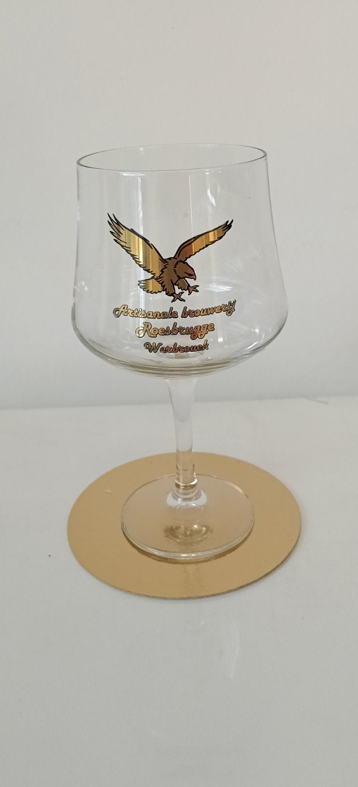Glas Artisanale brouwerij Roesbrugge Werbrouck, Ophalen of Verzenden