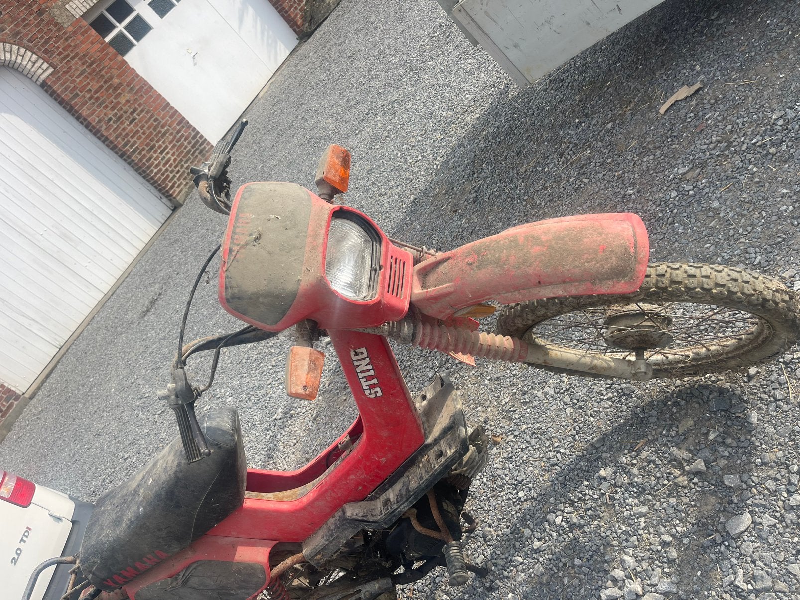 Yamaha sting op te knappen., Ophalen, Gebruikt, 50 cc