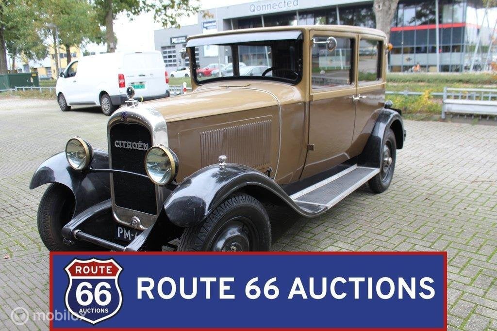 Citroën AC4 | 1929 | Route 66 Auctions, Autos, Oldtimers & Ancêtres, Achat, Entreprise, Citroën, Boîte manuelle