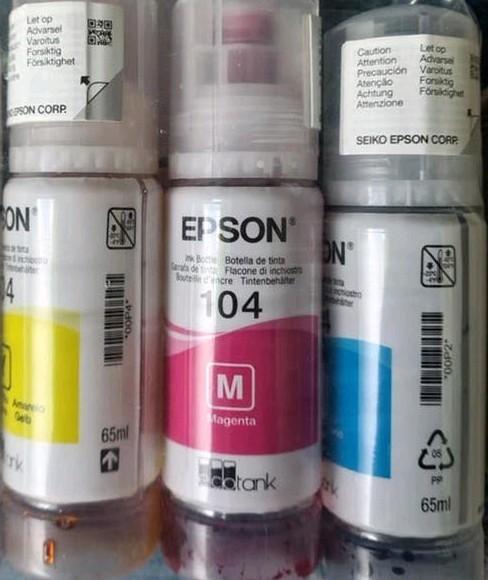 Veel gebruikte cartridges Epson 104 om te doneren om problem, Computers en Software