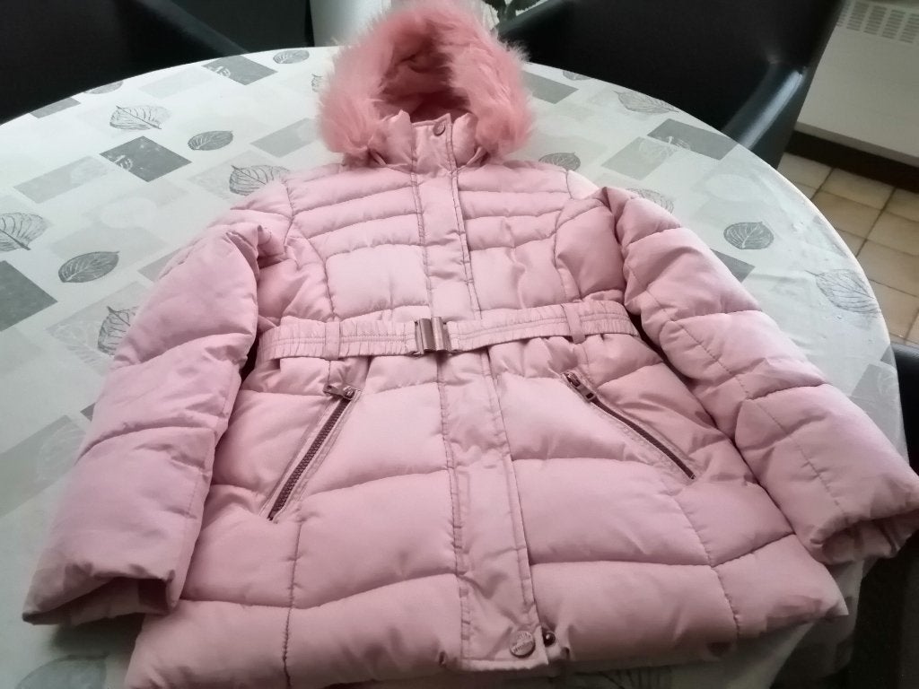 Winterjas maat 152, Kinderen en Baby's, Ophalen of Verzenden, Zo goed als nieuw, Meisje, Jas