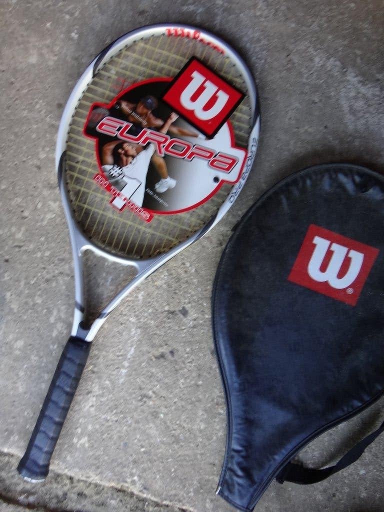 Raquette de tennis et ski, Enlèvement, Comme neuf, Raquette, Wilson