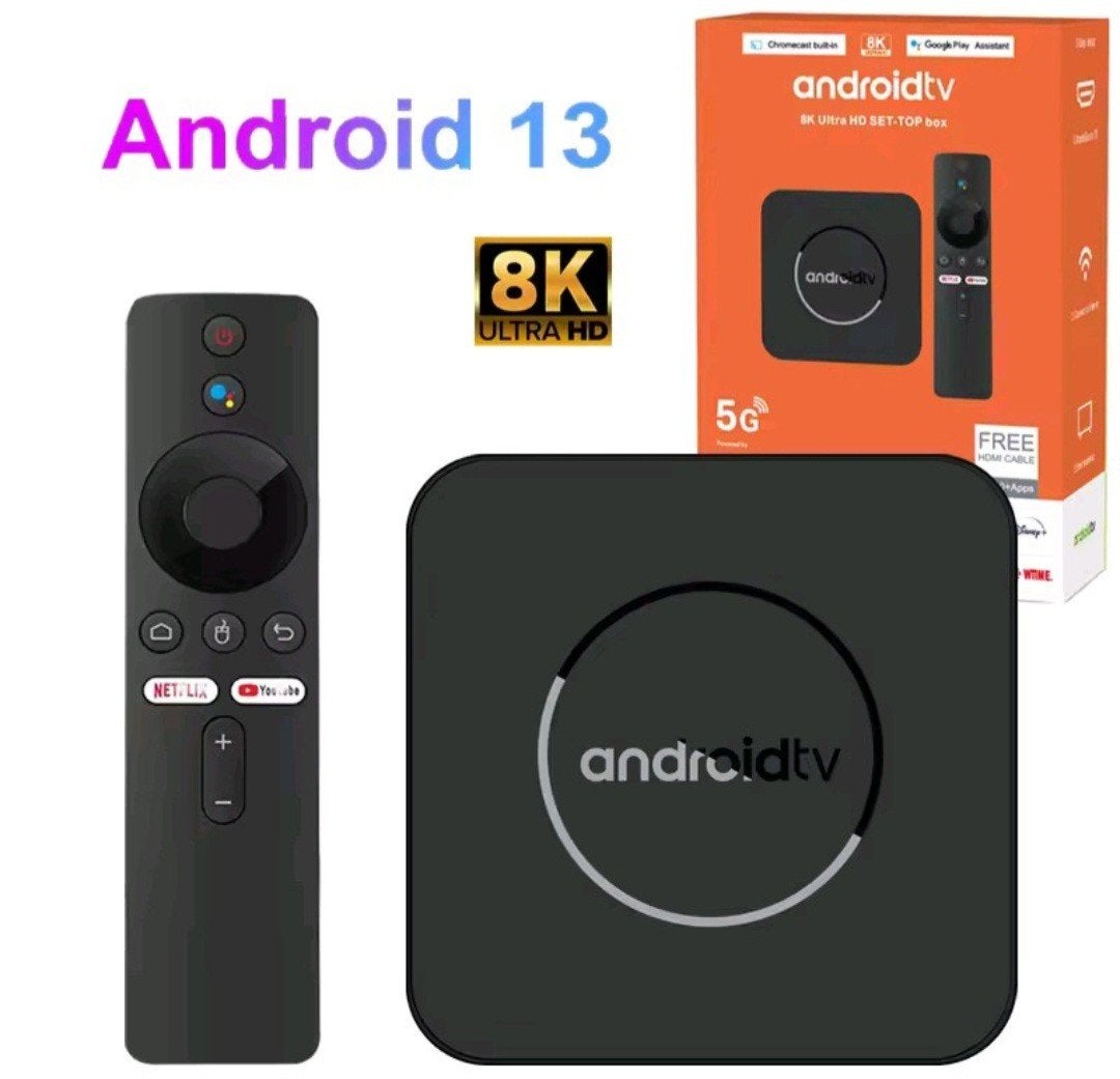 Android TV Box 13 – 8K Ultra HD | Smart TV Upgrade!, Enlèvement ou Envoi, Neuf