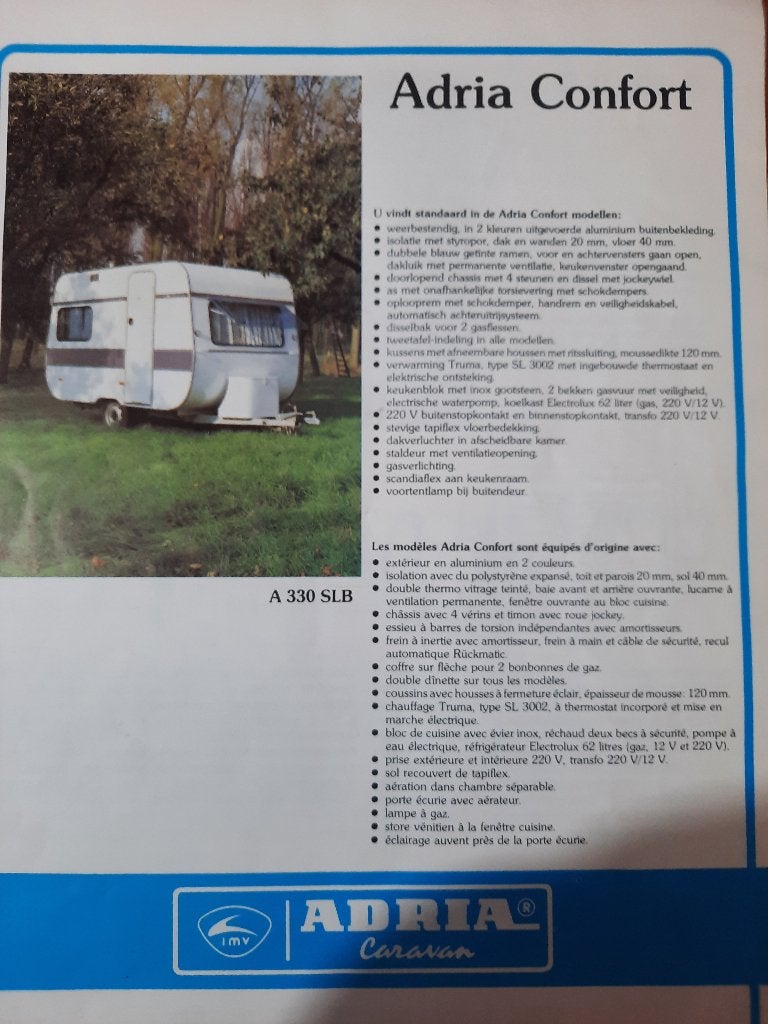 Caravane, Porte-vélos, Particulier, Lit fixe, Jusqu'à 2