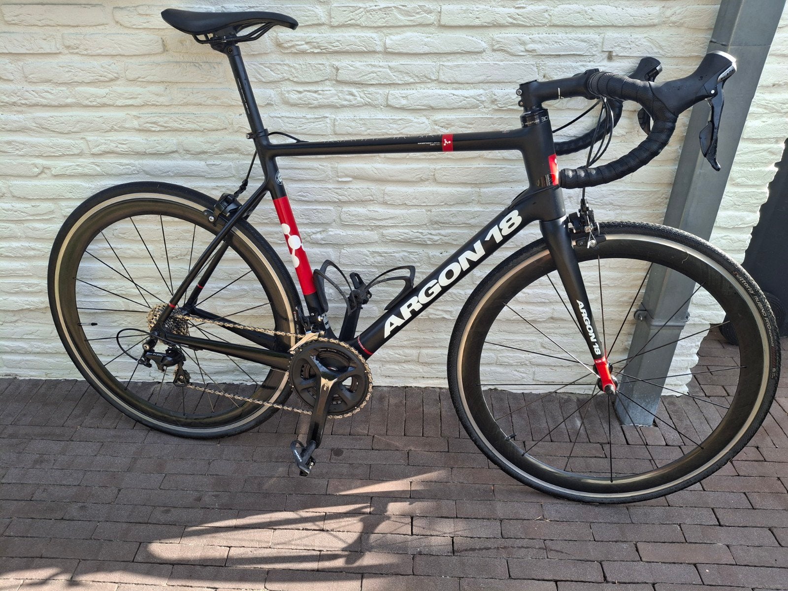 Argon18 Carbon racefiets met extra's, Ophalen, Carbon