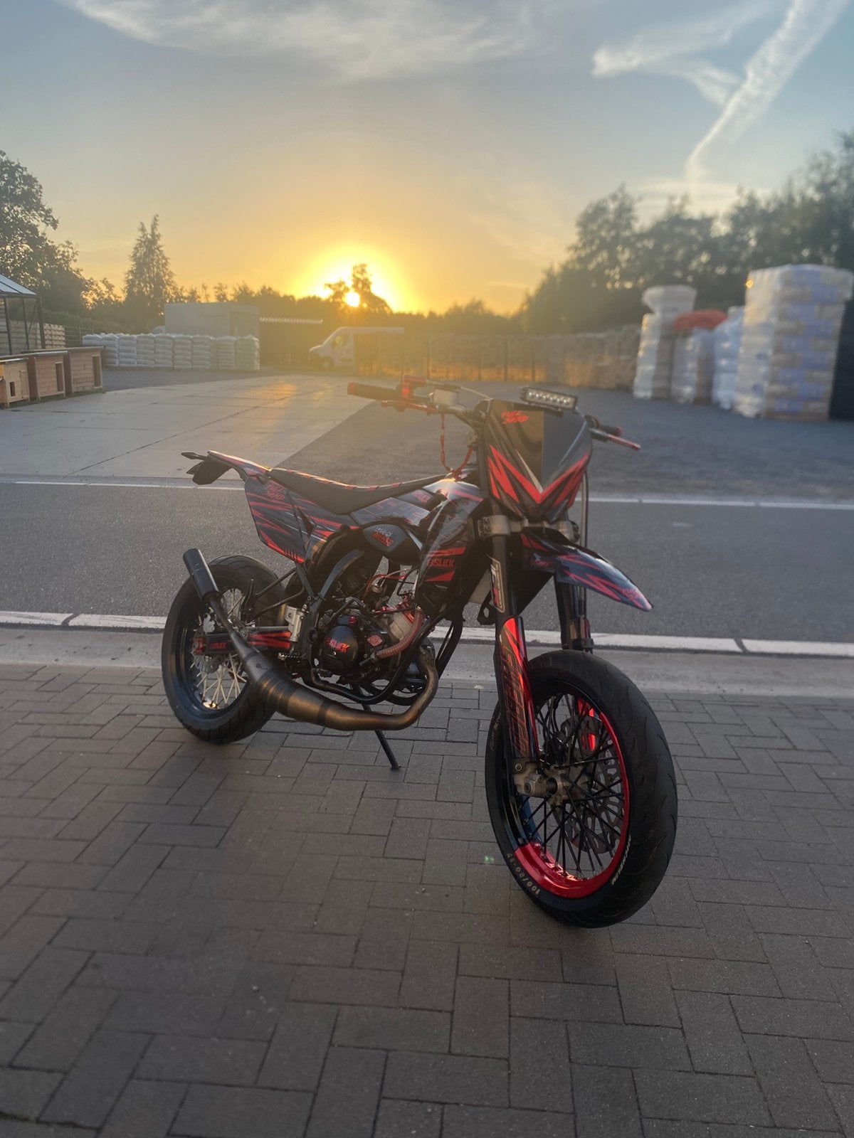 Sherco SM-RS 50cc ( Niet op bespaard ), Enlèvement, Utilisé, 50 cm³, Classe B (45 km/h)
