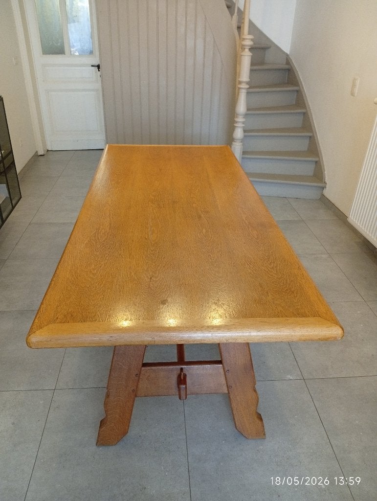 Table salle à manger, Maison & Meubles, 150 à 200 cm, Cinq personnes ou plus, Enlèvement, Utilisé