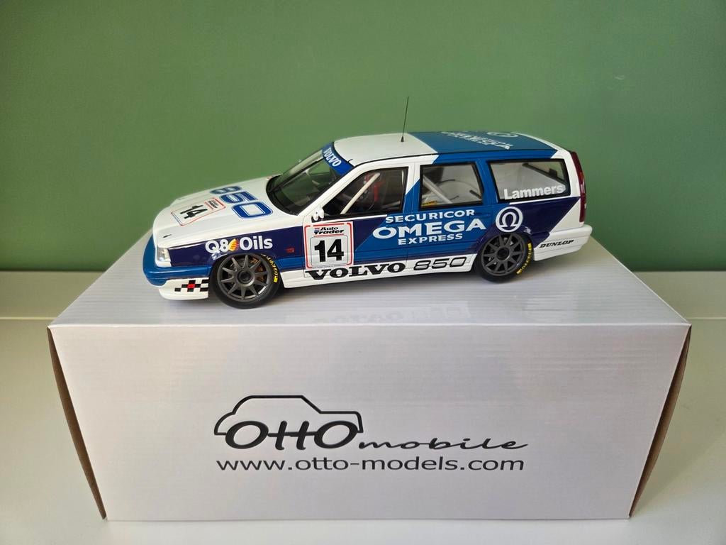 Otto Mobile 1:18 Volvo 850 Estate BTCC 1994 (OT482) te koop!, Ophalen of Verzenden, Nieuw, Auto, OttOMobile