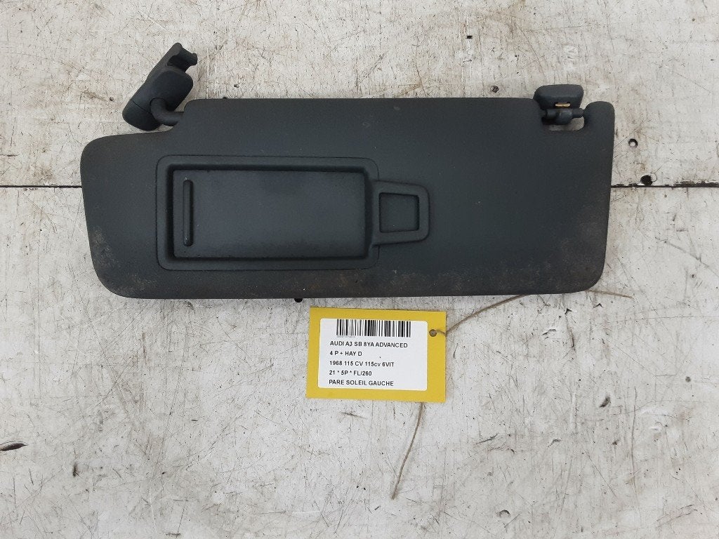 ZONNEKLEP LINKS Audi A3 Sportback (8YA) (01-2019/-), Auto-onderdelen, Info@audi.de, Audi, Audi AG, Gebruikt