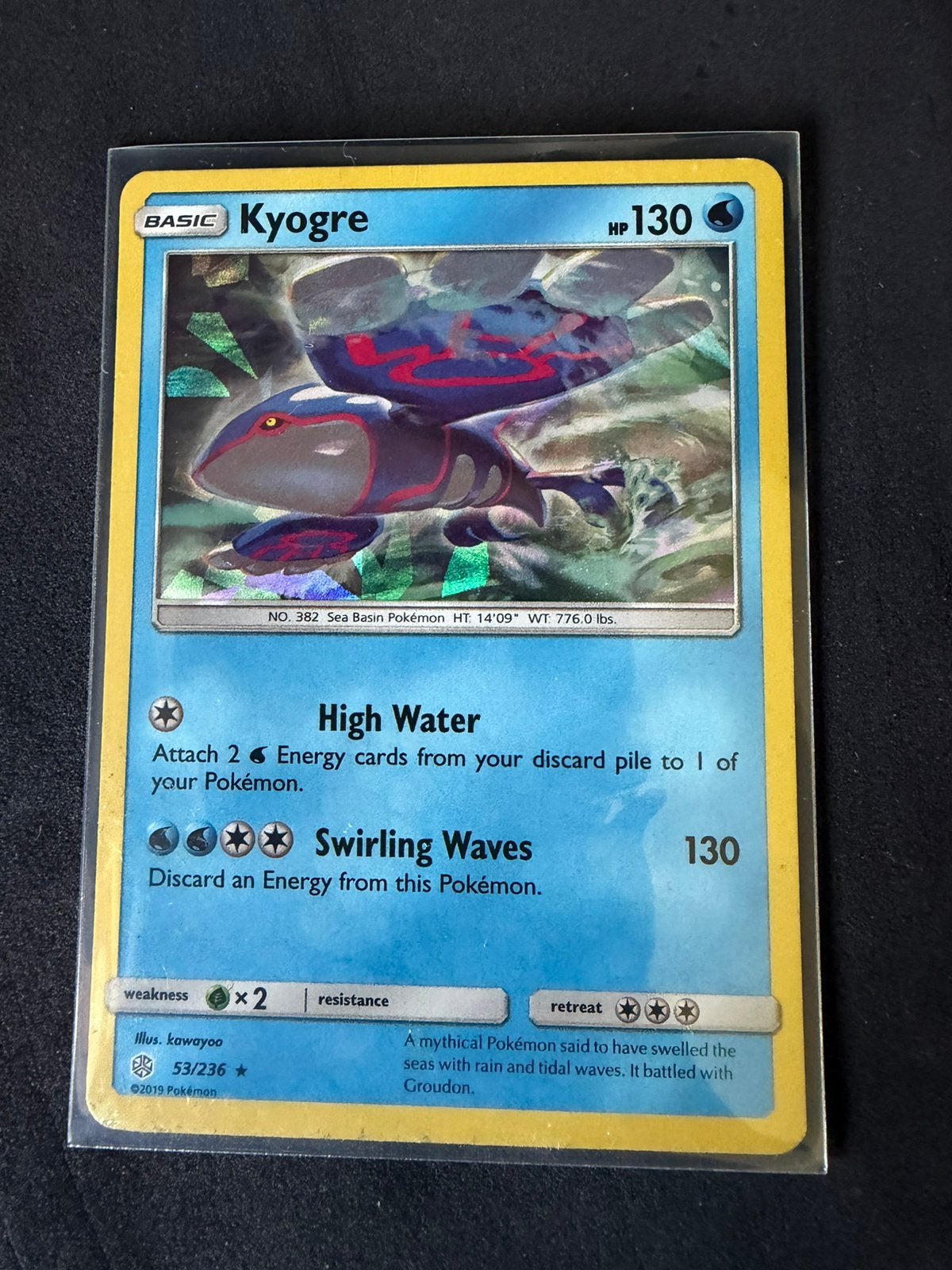 Pokémon kyogre, Ophalen of Verzenden, Zo goed als nieuw