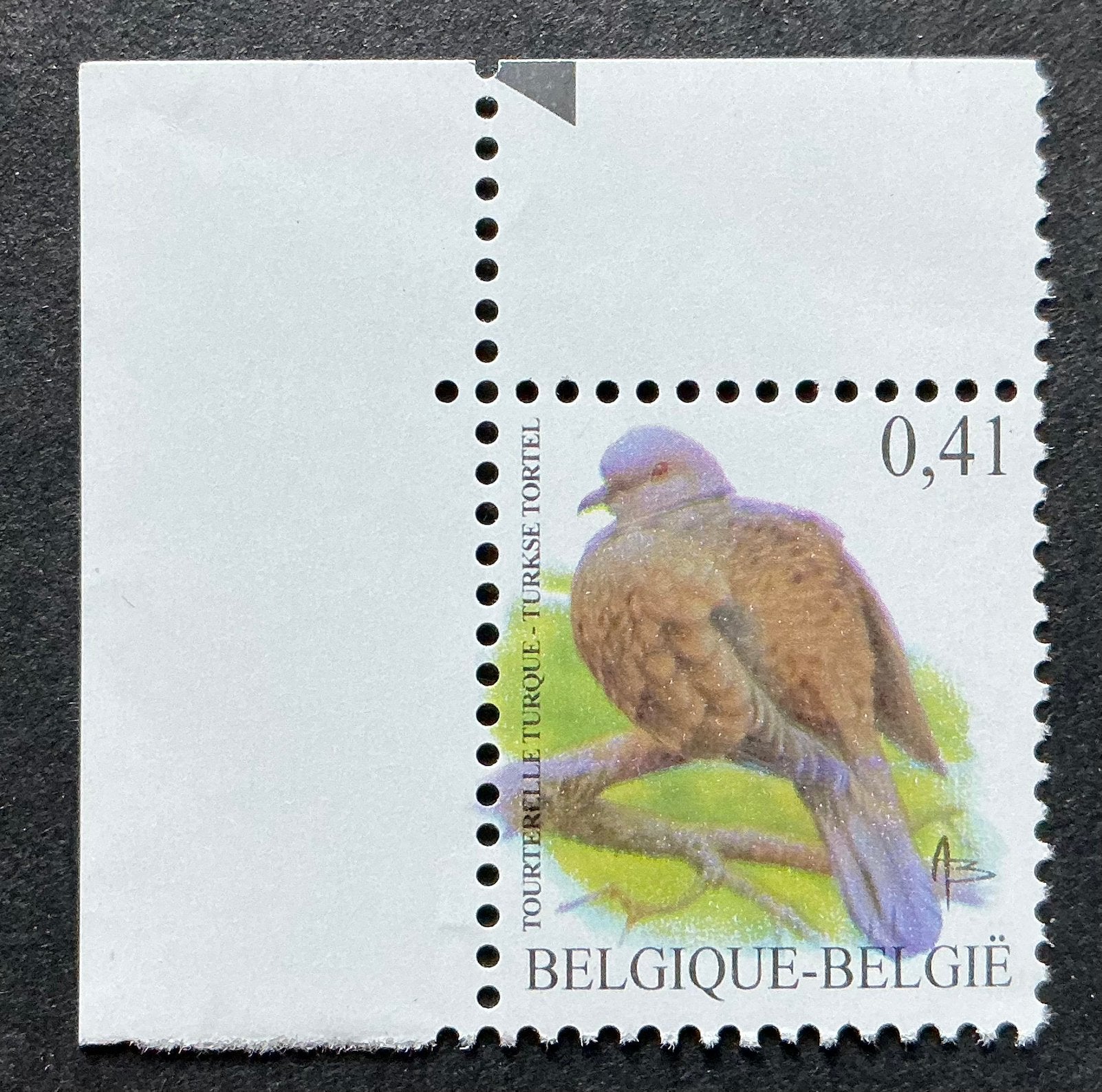 LOT 563. OBP: 3135-Cu. TURKSE TORTEL. Kleurfout. MNH., Orginele gom, Ophalen of Verzenden, Postfris, Postfris