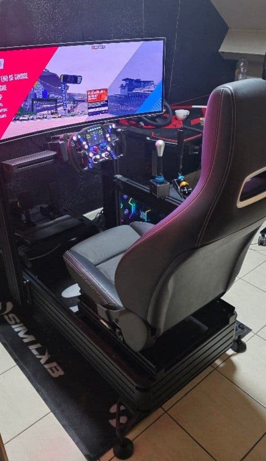 Mercedes A class sport seat , simracing , simsetup, Computers en Software, Joysticks, Zo goed als nieuw, Ophalen